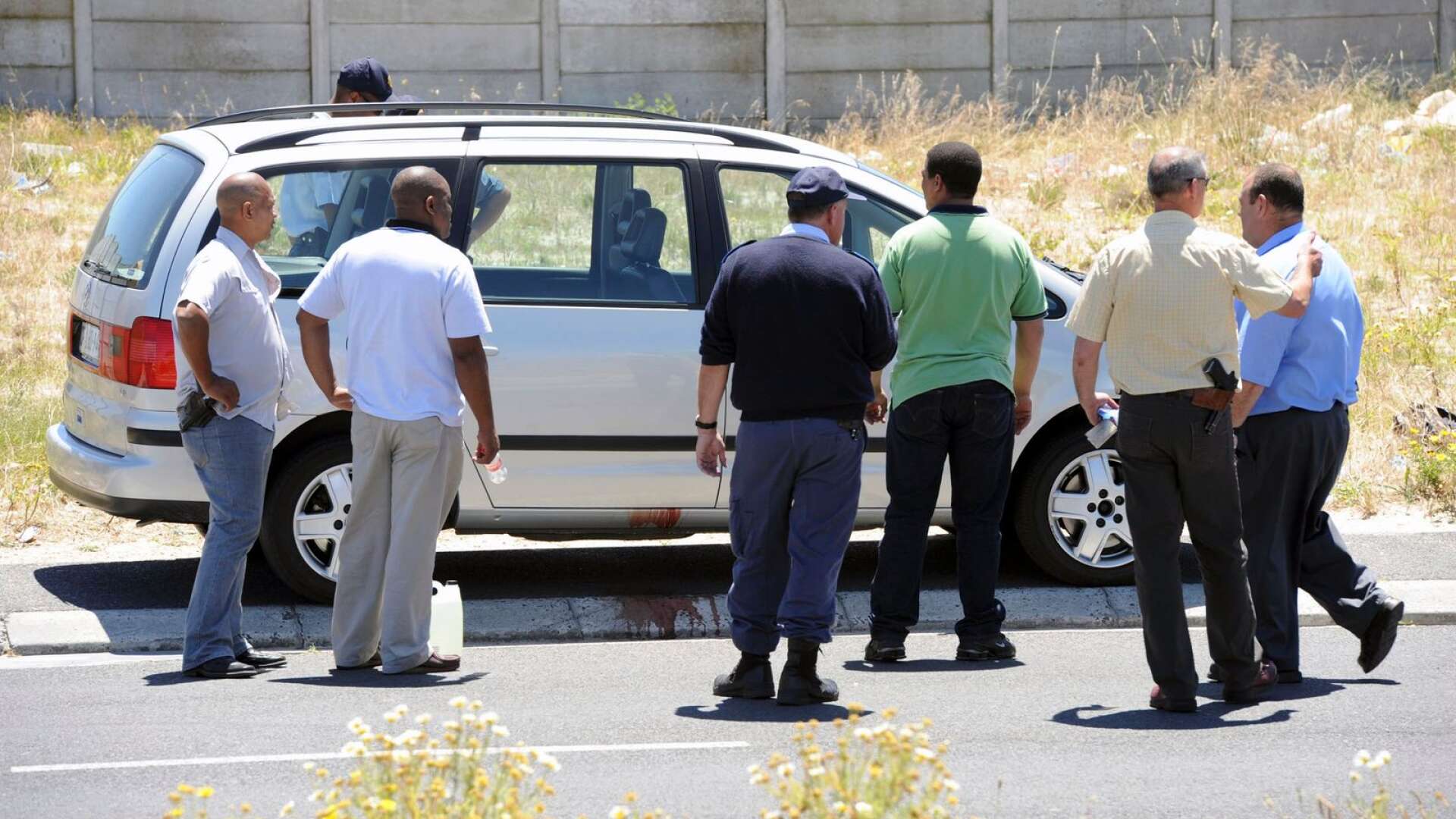 Taxin med ihjälskjutna Anni hittades nära en korsning i Khayelitsha, ett township i Kapstaden.