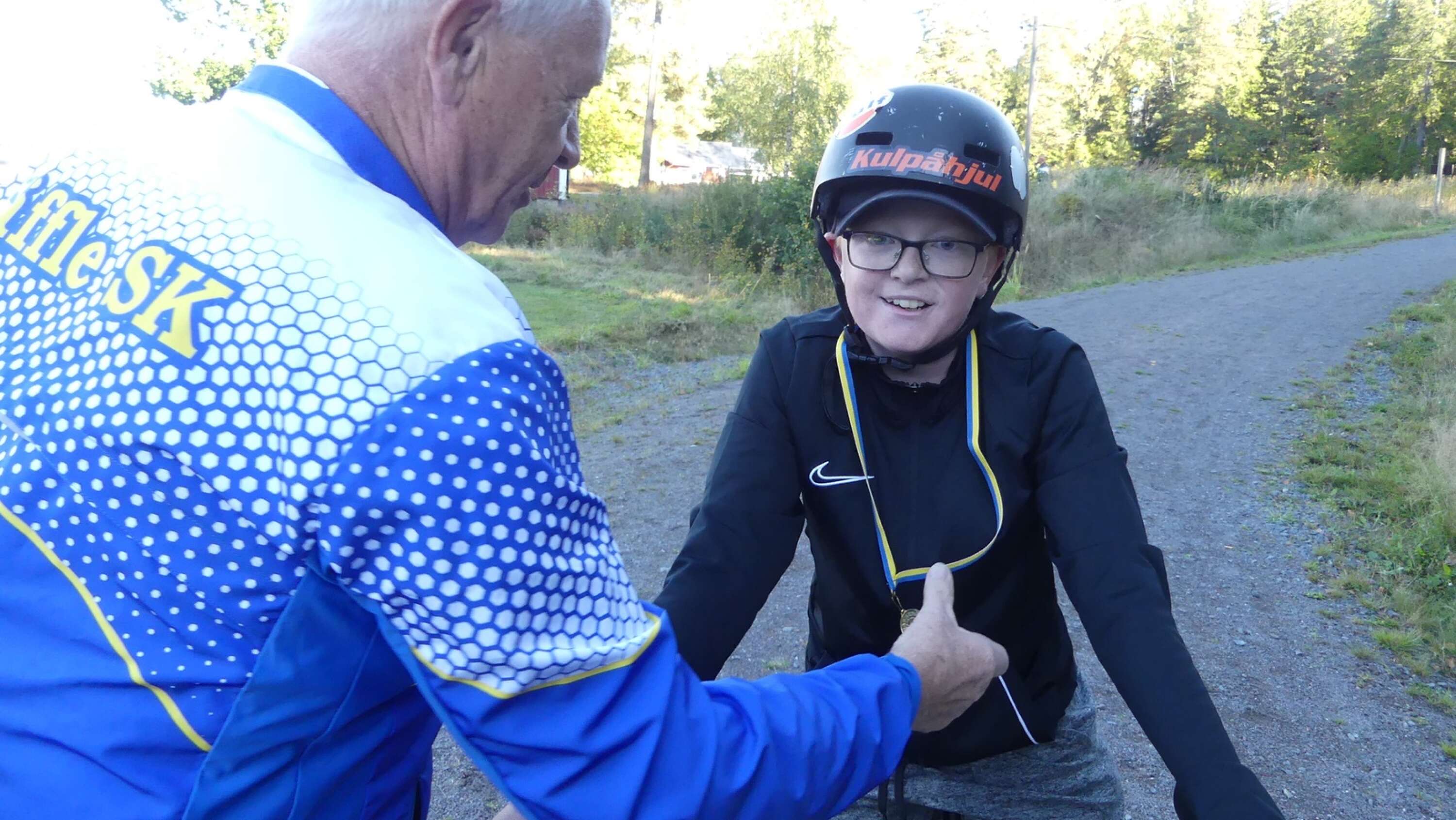 Säffle skidklubbs mountainbikedag med tävling för både barn och vuxna.
