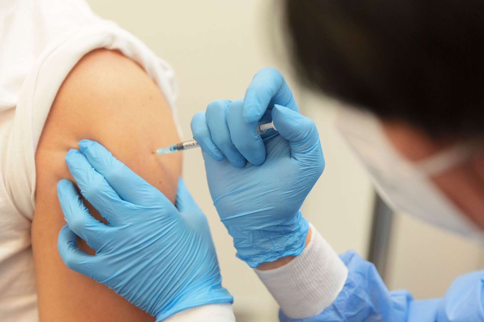 I oktober inledde många regioner vaccinering av barn i åldern 12-15 år. Arkivbild.
