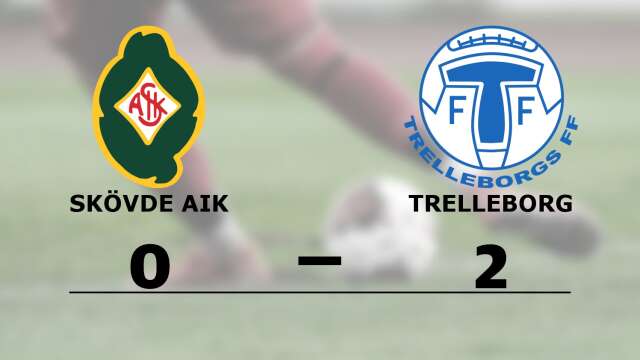 Skövde AIK förlorade mot Trelleborgs FF