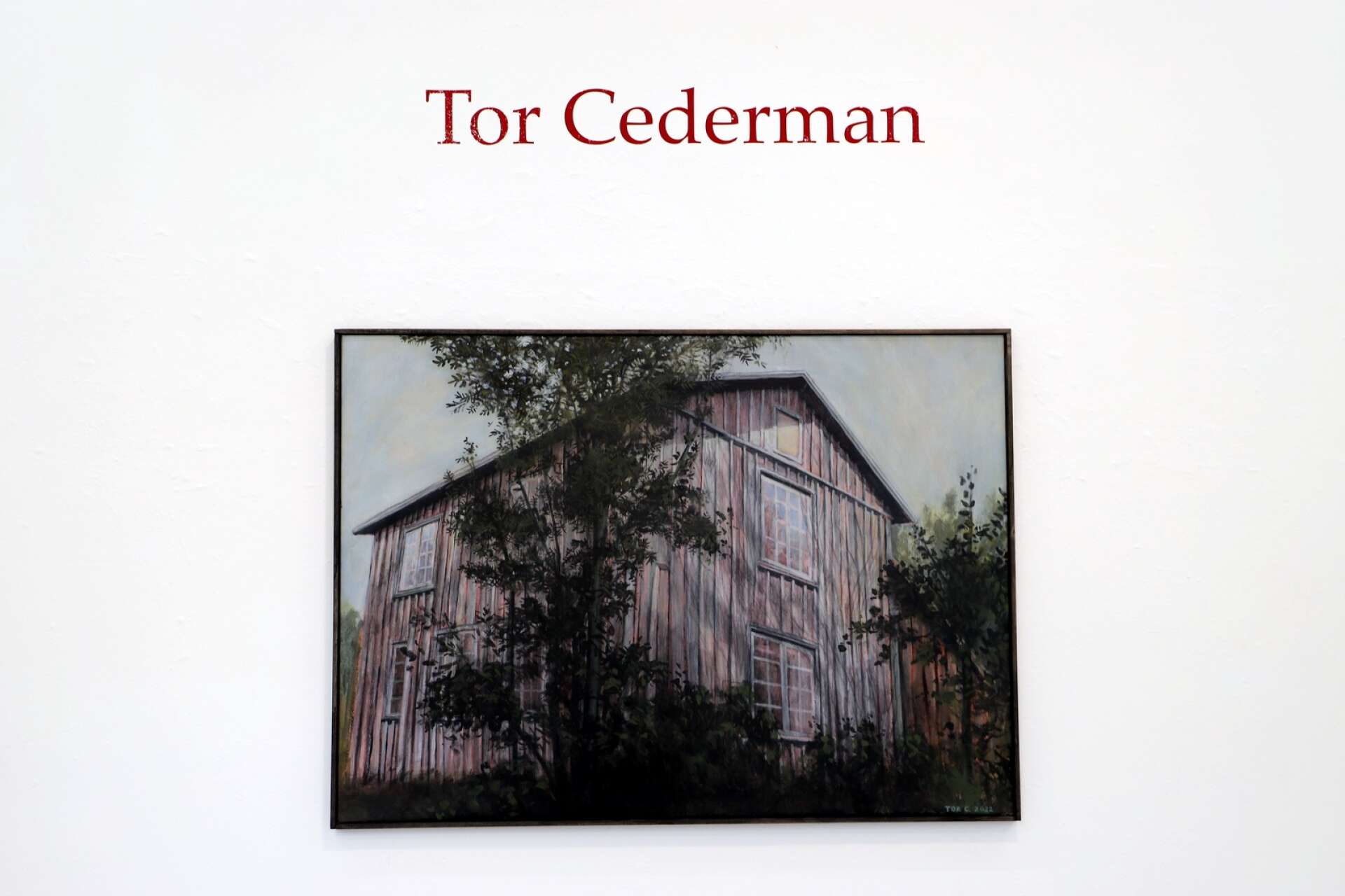Gottlandsviken revisited. Huvudbyggnaden revs på 80-talet. ”Det var ett ruckel till sist”, säger Tor Cederman, men i hans bild är det fortfarande vackert.