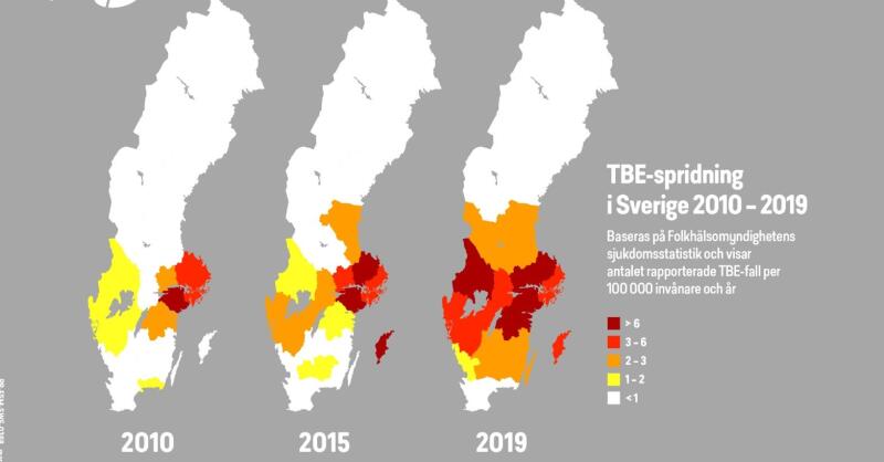Antalet TBE-fall ökar i Värmland - NWT
