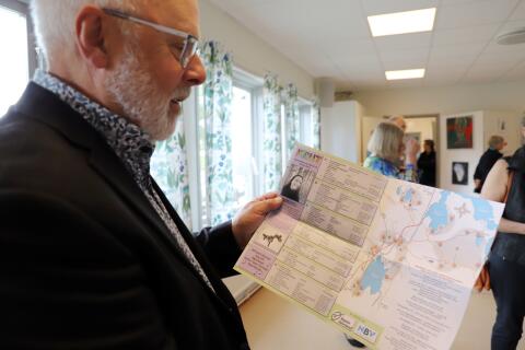 Kartor över alla platser på rundan finns på Krutkonst.se och hos utställarna. ”Det finns mycket duktigt folk här”, konstaterar Torbjörn Svensson.