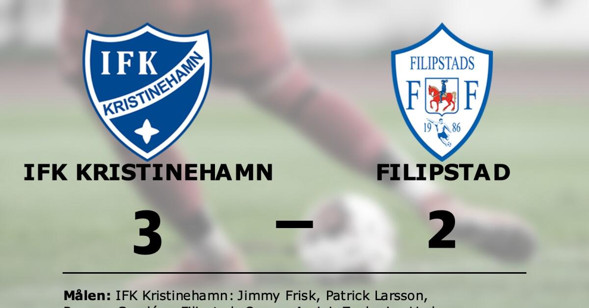Seger för IFK Kristinehamn mot Filipstad i spännande match